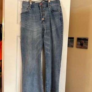 CAbi Palm Beach Crop Jeans NWT Size 6